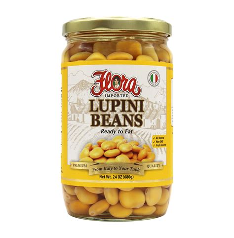 Lupini Beans In Brine Flora Fine Foods