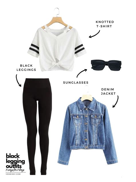 20 Black Leggings Outfits That Arent Boring Yesmissy