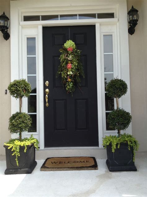 Topiary Eugenia With Creeping Jenny Porch Topiary Outdoor Planters