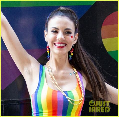 Victoria Justice Celebrates Pride Month In Nyc Photo 1245600 Photo Gallery Just Jared Jr