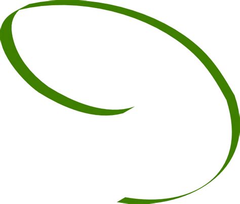 Green Swirl3 Clip Art At Vector Clip Art Online Royalty