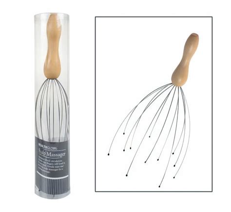 Flexible Wire Head Massager With Wood Marakeng