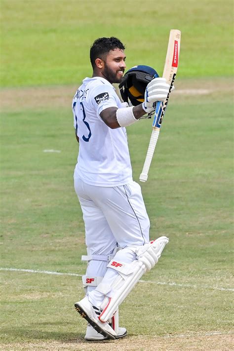 Kusal Mendis celebrates his double century | ESPNcricinfo.com