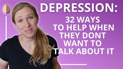 how to help someone with depression 32 tips for when they don t want to talk depression skills