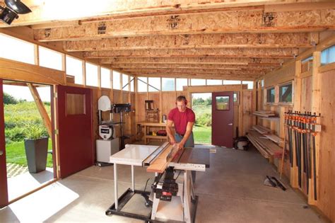 Winning Workshops The Brighton Woodshop Modern Shed Modern Garage