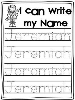 Number names worksheets are broadly classified into charts, number words for early learners to advanced level, activities, decimals in words and more. Name Writing Practice- Name Trace Paper (Editable) | Name ...