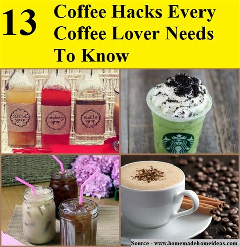 13 Coffee Hacks Every Coffee Lover Needs To Know Home And Life Tips