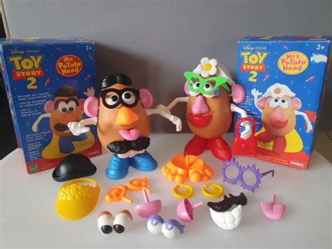 Hasbro Toy Story 2 Mr And Mrs Potato Head Toy Figures Boxed Playskool