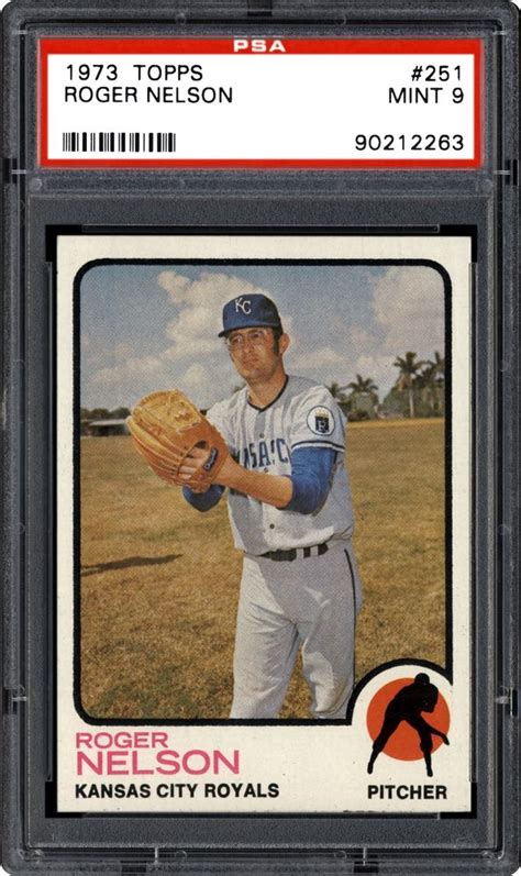1973 Topps Roger Nelson Psa Cardfacts®