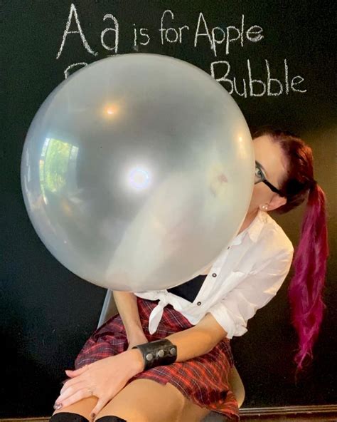 Bubble Girl Purplestormbubbles Posted On Instagram A Is For Apple And B Is For Bubble