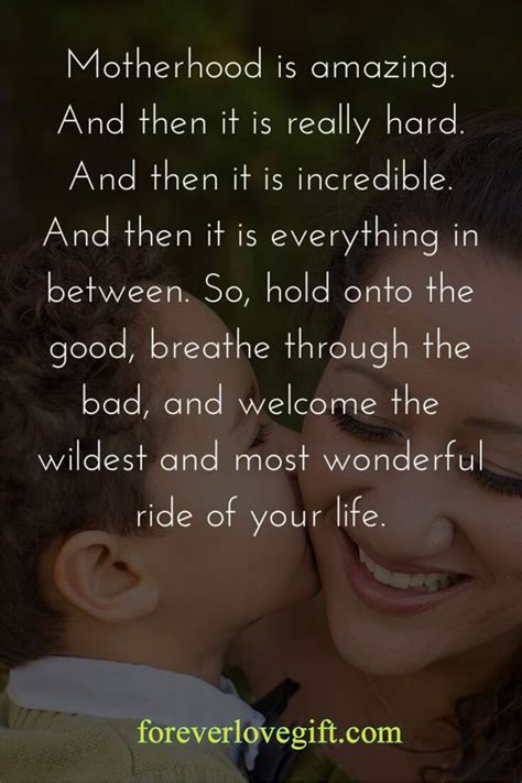 Motherhood Is Amazing In 2021 Mom Life Quotes Inspirational Quotes