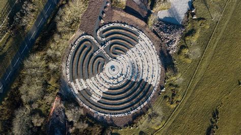 The Vast Classical Labyrinth Being Built In The Heart Of Cornwall