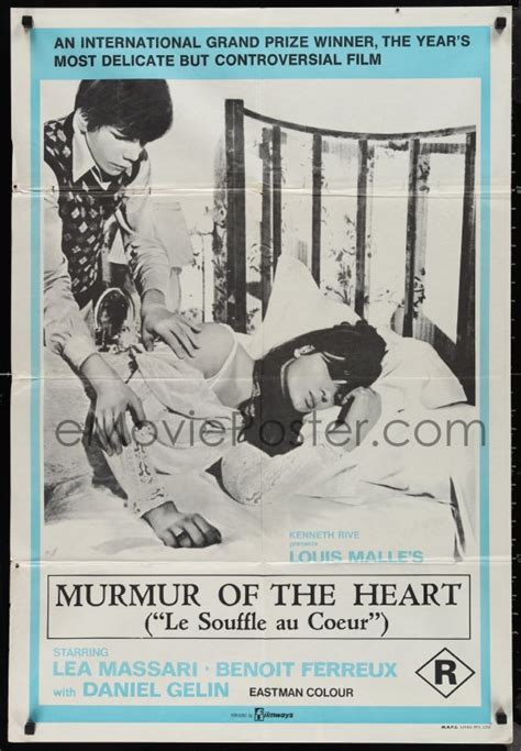 1j0333 Murmur Of The Heart Aust 1sh 1971 Lea Massari