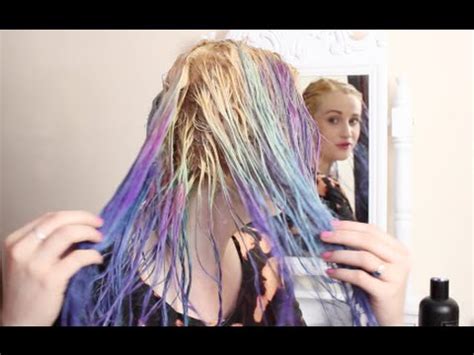 But i was talking to my hair dresser and she said my hair would turn out more red, which is great, but i was wondering what type of red it would be? Stripping Hair Colour! - YouTube