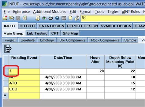 In the c++ programming language, the c++ standard library is a collection of classes and functions, which are written in the core language and part of the c++ iso standard itself. Water Level Information Missing Sometimes with gINT Std US Lab.GLB Library - gINT | Plaxis ...