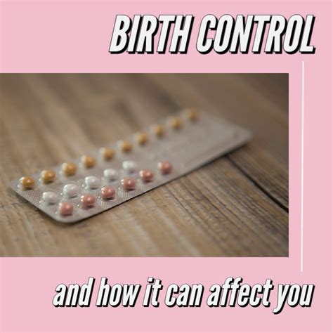 Birth Control How It Can Affect Your Vagina Rejucream