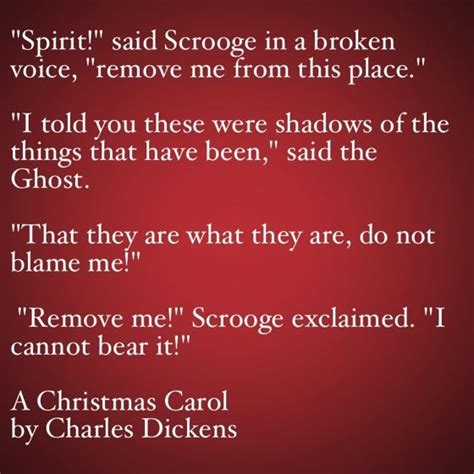My Favorite Quotes from A Christmas Carol #27  …shadows of the things