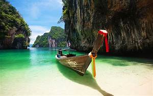 Beautiful, Nature, Thailand, Beach, Wallpaper, Widescreen, 98757