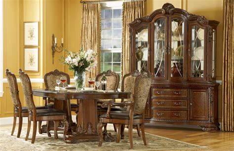 A.R.T. Furniture Old World Medium Cherry China Cabinet | Formal dining