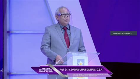Prof Dr Ir Dadan Umar Daihani Dea Pandemi Covid 19 Tidak
