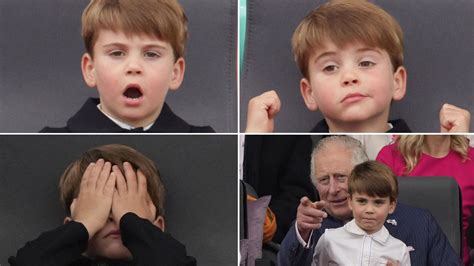 Platinum Jubilee Prince Louis Keeps Crowds Entertained With Series Of Faces At Jubilee Pageant