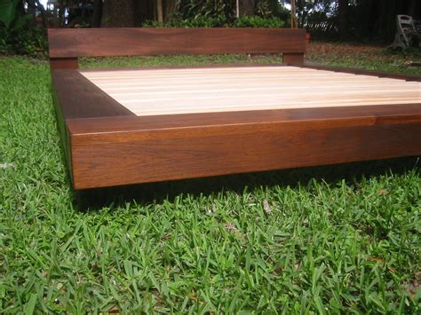 Teak Wood Headboard Wooden Platform Bed Wood Platform Bed Platform Bed