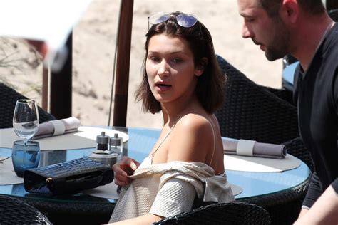 Bella Hadid Out In Cannes With Hailey Baldwin 1705173