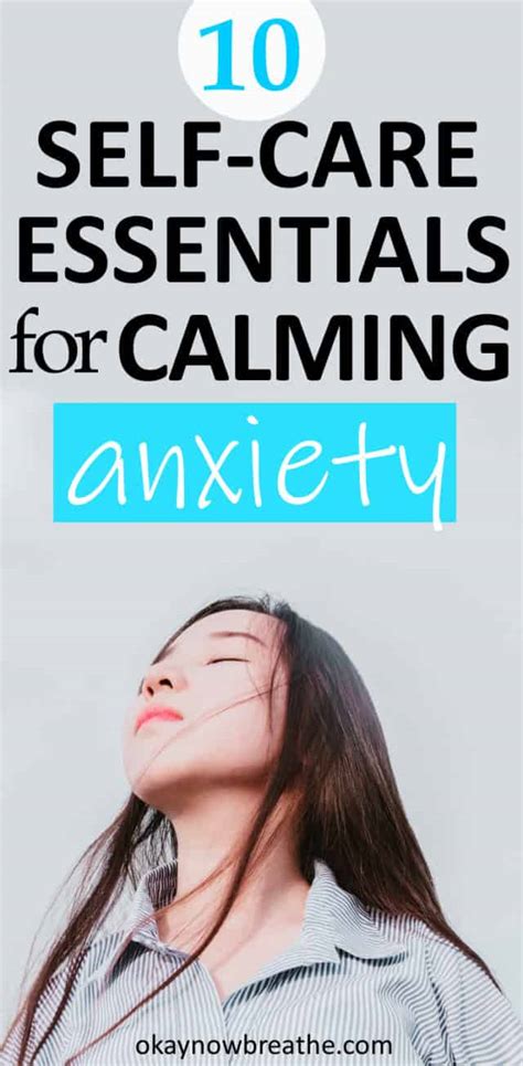 10 Self Care Essentials For Managing Your Anxiety Okay Now Breathe