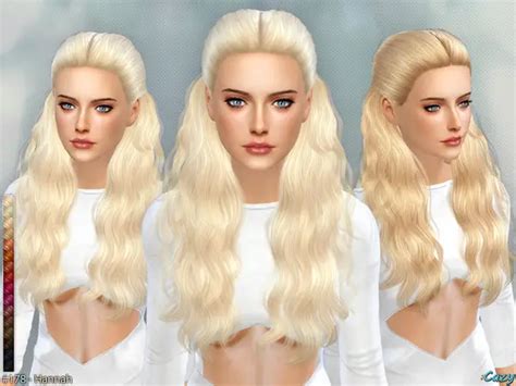 Sims 4 Hairs The Sims Resource Hannah Hairstyle By Cazy