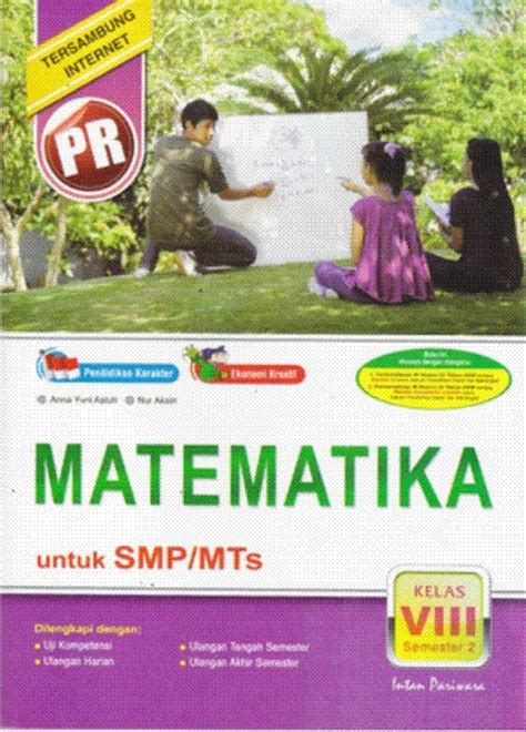 Visi keilmuan program studi pendidikan teknologi informasi : Jual Buku PR Matematika untuk SMP/MTs Kelas 8 Semester 2 ...