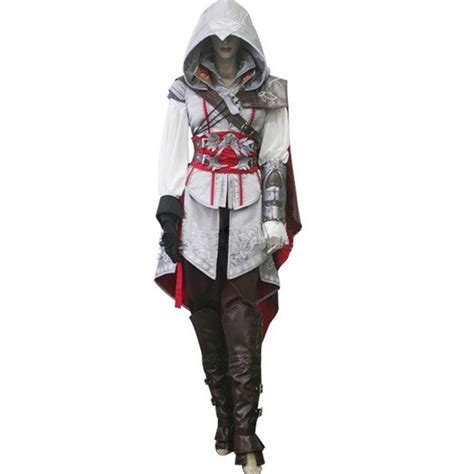 Womens Ladies Assassins Creed 2 Ii Ezio Costume Cosplay For Women