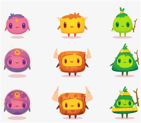 Cute Game Character Design Transparent Png Game Character Design