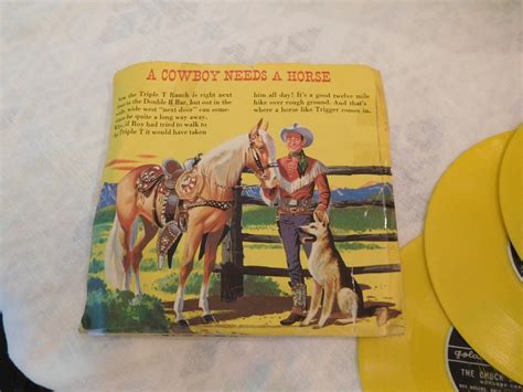 1950s Golden Records Roy Rogers And Dale Evans Happy