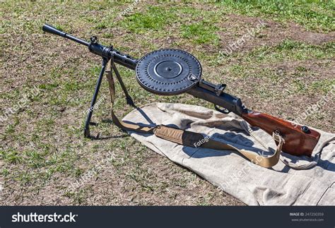 Soviet Light Machine Gun Degtyarev Dp Stock Photo 247250359 Shutterstock