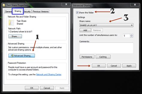 How To Share Folder On Network With Password Protected Sharing Tech