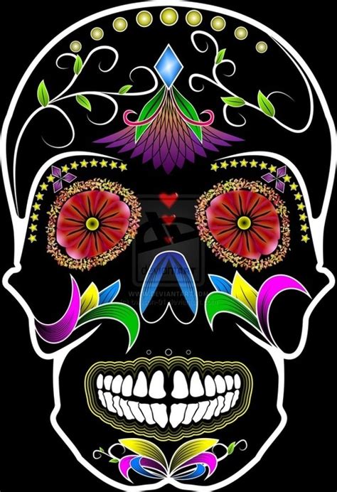 17 Best Sugar Skull Designs Images On Pinterest Sugar Skulls Day Of