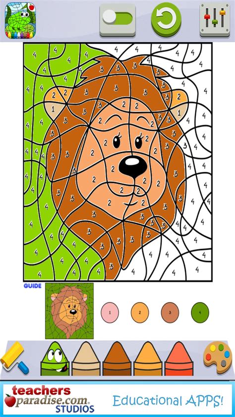 Cut the lines to prevent enemy colors prevail. Color By Numbers - Art Game for Kids and Adults for ...