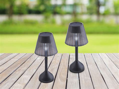 Die ideale lampe für garten, terrasse, camping & outdoor. Solarbetriebene LED Tischleuchten für den Garten & außen, spritzwassergeschützt | eBay