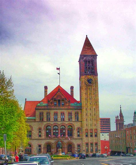 Albany New York Albany City Hall Designed By Hh Richardson A