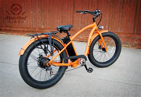 E Lux Fat Tire Electric Cruiser Rat Rod Bikes Bicycle Forum