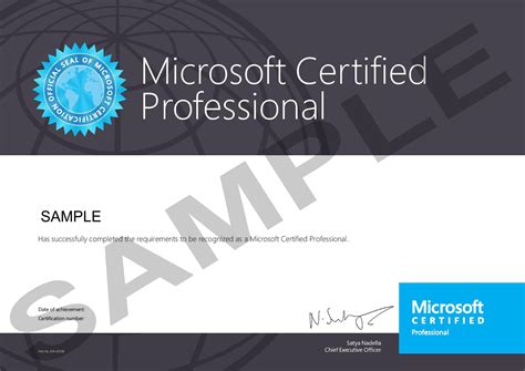 Microsoft Certified Professional Ceritified Skills Academy