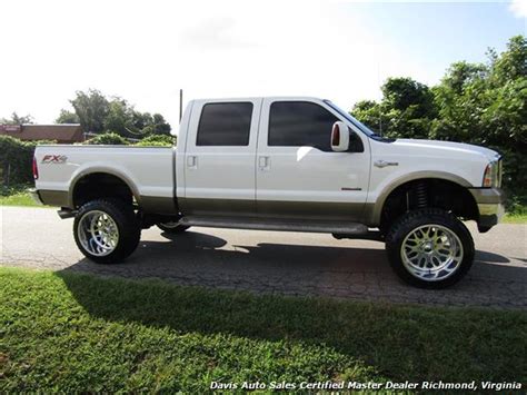 The truck was emblazoned with the king ranch's running w brand and upholstered in saddle. 2005 Ford F-250 Super Duty King Ranch FX4 Lifted Diesel ...
