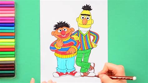 Comment Dessiner Bert Et Ernie Sesame Street