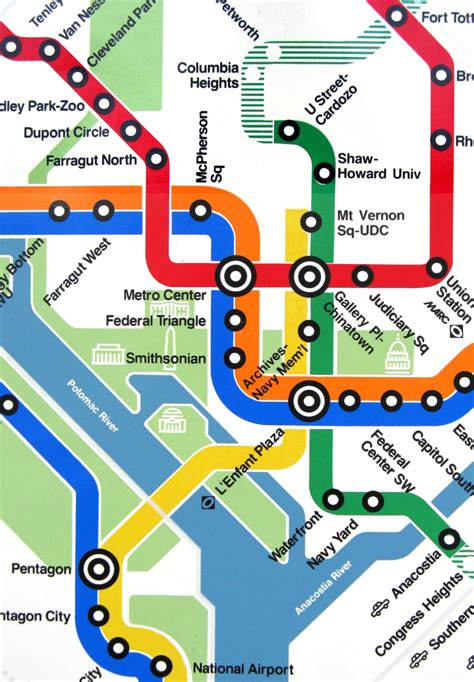 Dc Metro Map Overlay Street Map Metro Map Printable Map Of The United