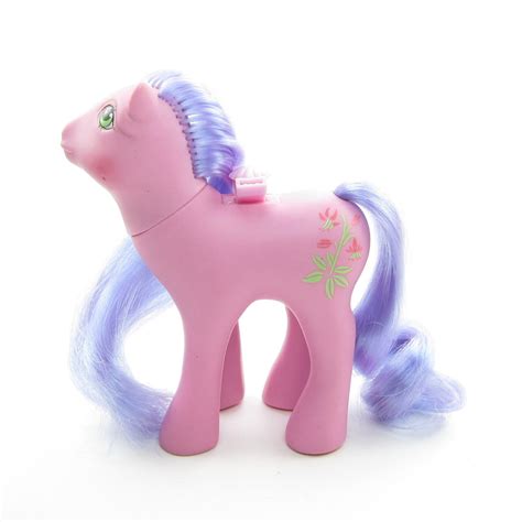 Lily Flutter Pony Vintage G1 My Little Pony Brown Eyed Rose