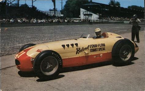 Johnny Parsons 1950 Champion 500 Mile Speedway Indianapolis In Auto
