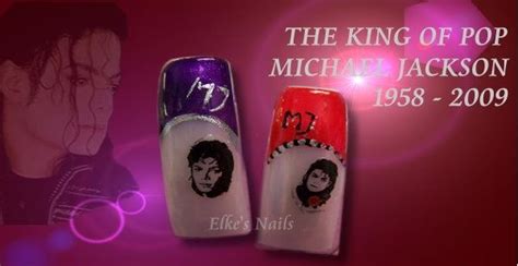 Memory Of Micheal Jackson By Florida1919 Nail Art Gallery