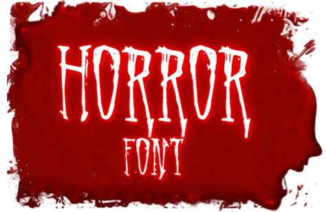 40 Best Free Horror Fonts For Designers Tutorialchip