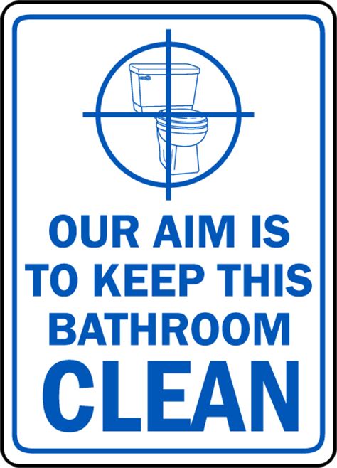 Keep This Bathroom Clean Sign Save 10 Instantly