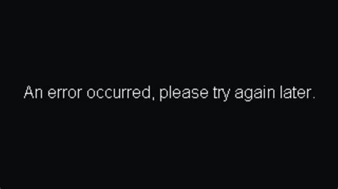 An error occurred please try again later youtube fix is what i am going to be showing you today and you may have gotten this message while you were on. An error occurred, please try again later - YouTube